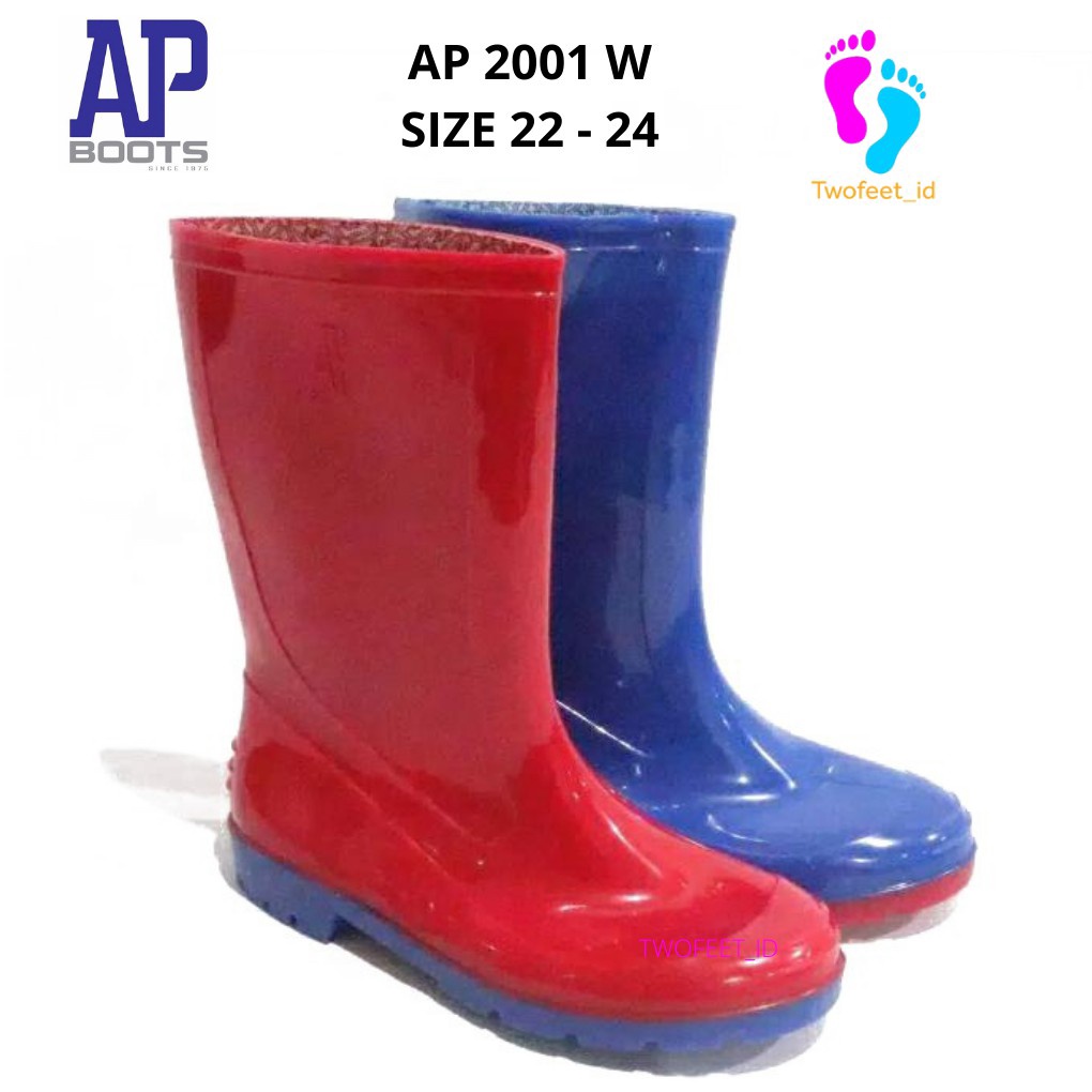 ✨Original✨ SEPATU AP BOOTS ANAK - AP BOOTS ANAK 2001 WARNA - AP BOOTS ANAK TANGGUNG SIZE 34 - 39 - A