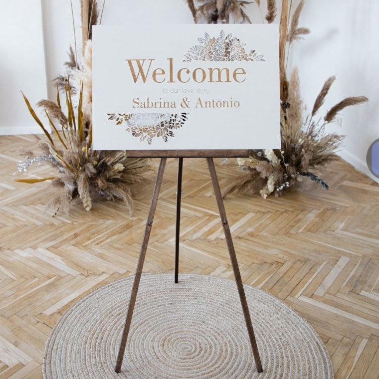 

[♥A10/] Dekorasi Stand Lukis T 120cm 100cm 80cm 65cm / Tri Kayu / Dekorasi Pernikahan / Wedding Decoration / Wooden Easel / Penyangga Foto [138]