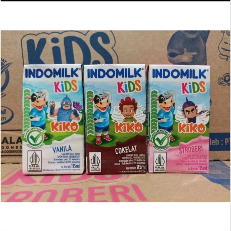 

SUSU INDOMIK KIDS 115 ML || harga per 1 dus