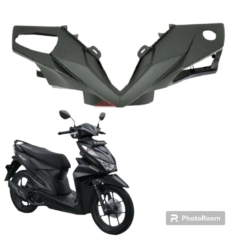 BATOK DEPAN BEAT LED DELUXE NEW 2020-2023 HITAM DOFF