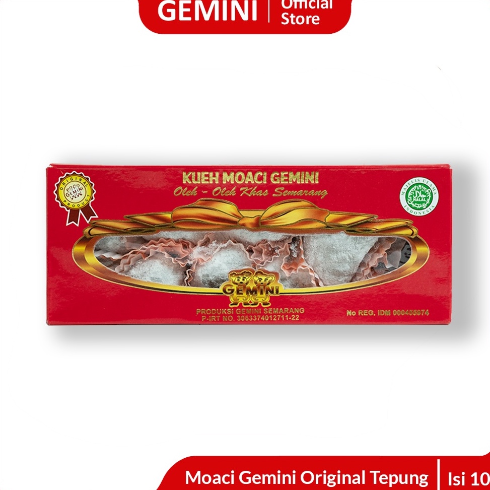 

60 Gemini - Moaci Gemini Semarang Original Tepung Isi 10 Harga Murah O