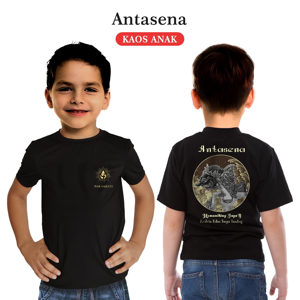 paramesti Kaos jawa Anak Laki Laki dan wanita usia 1-12 Tahun kaos Distro anak kualitas Premium baha