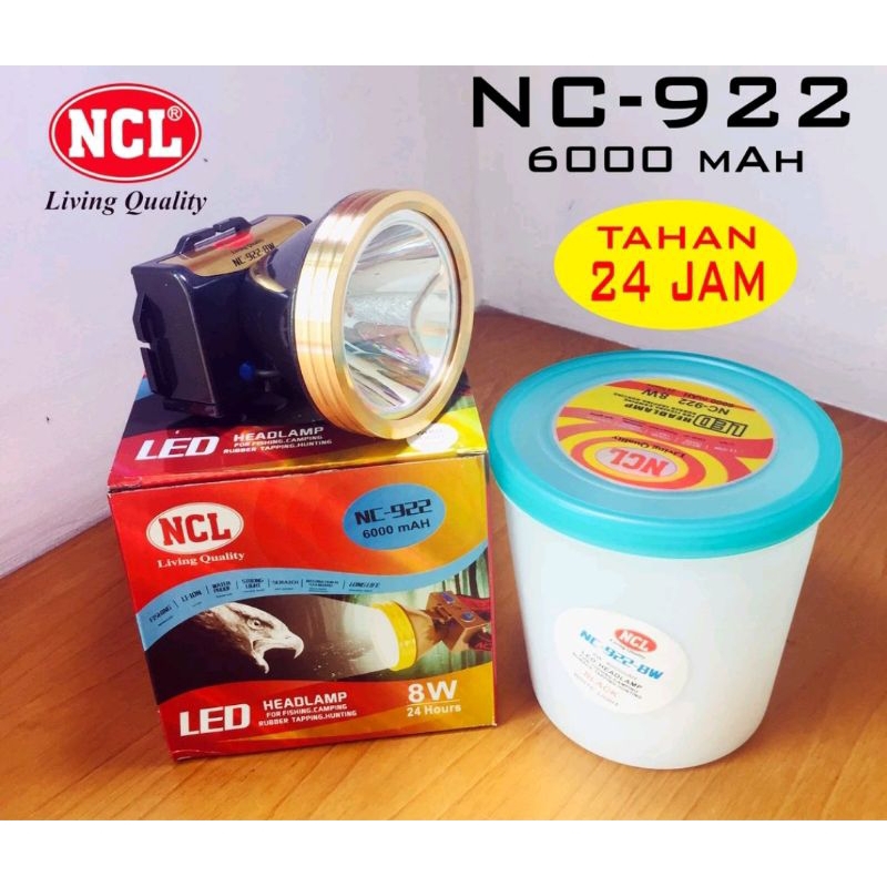 headlamp super terang / senter kepala super terang NCL 922