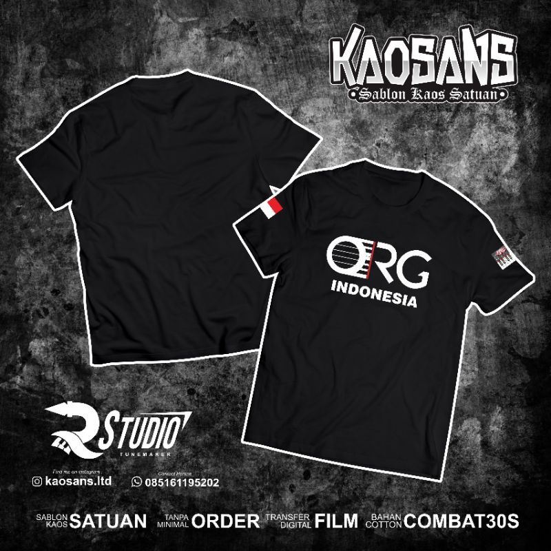 kaos ORG Indonesia | Kaos keayboardis | Kaos Keyboard Android