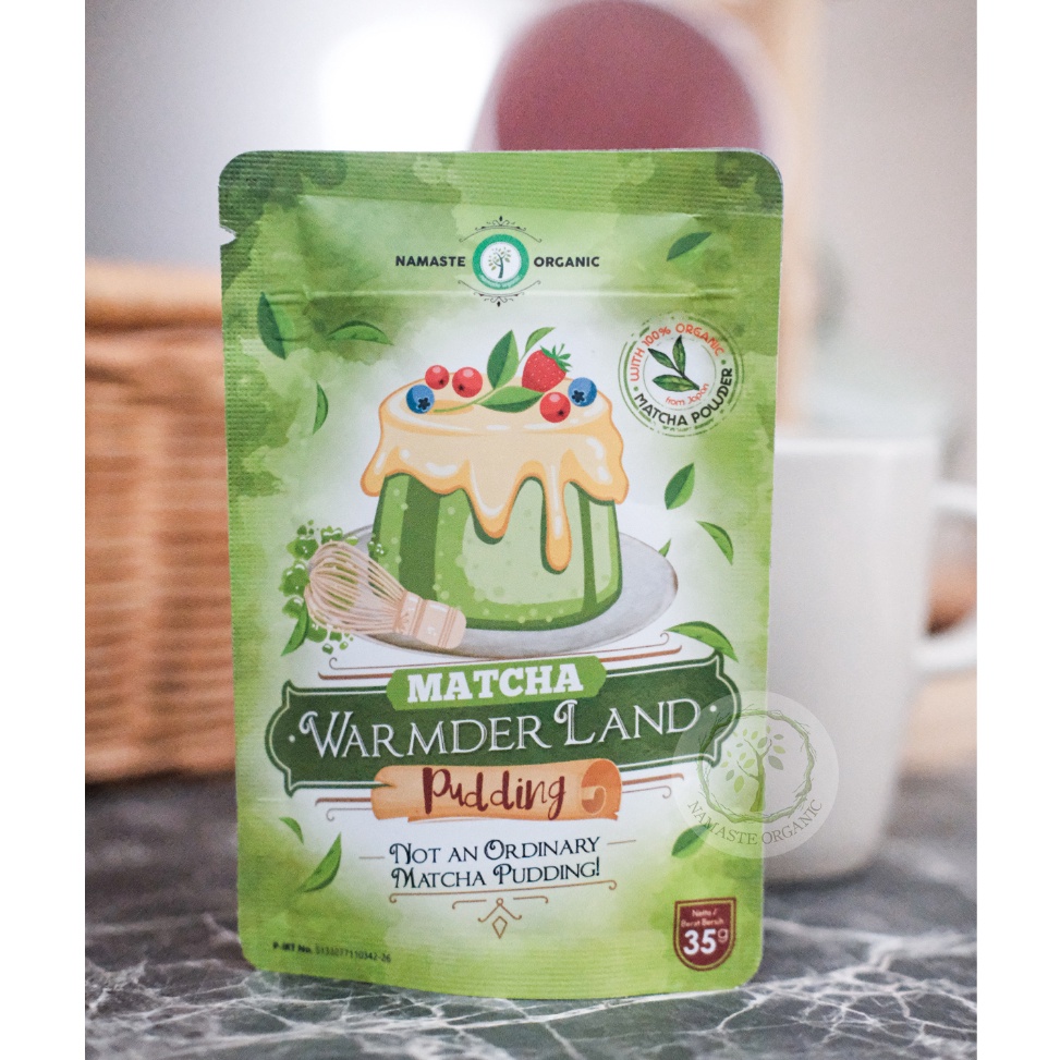 

[☾C70➢] MATCHA WARMDERLAND PUDDING - MATCHA PUDDING 35GR Top Discount