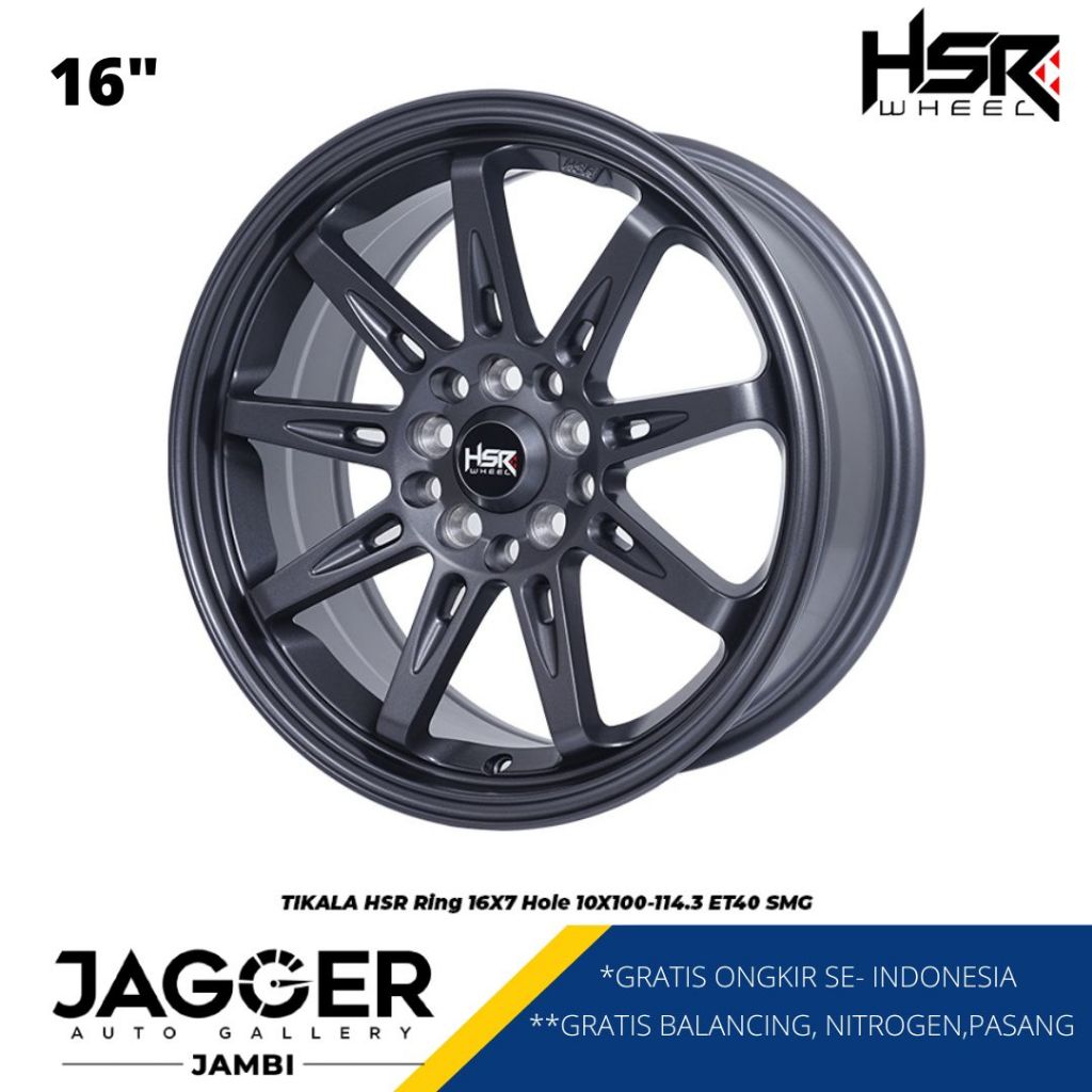 velg mobil innova, ertiga, crv, sienta. Hsr TIKALA R16