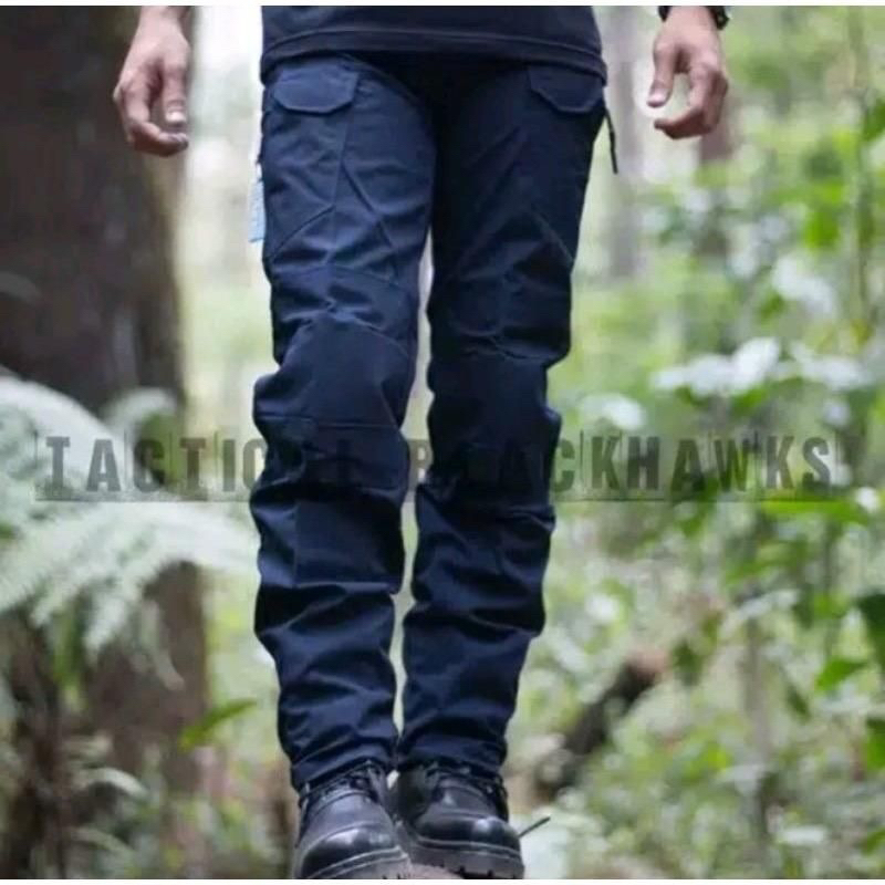 CELANA TACTICAL PRIA NAVY BIRU DONGKER PREMIUM