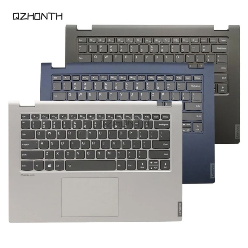 New for lenovo Ideapad C340-14 C340 -14API IWL IML FLEX-14 PALMREST upper case w/backlit keyboard 14