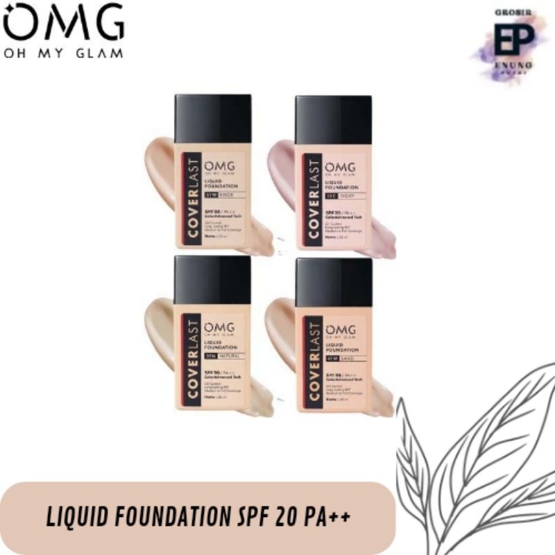 OMG LIQUID FOUNDATION 25ML || FOUNDATION OMG