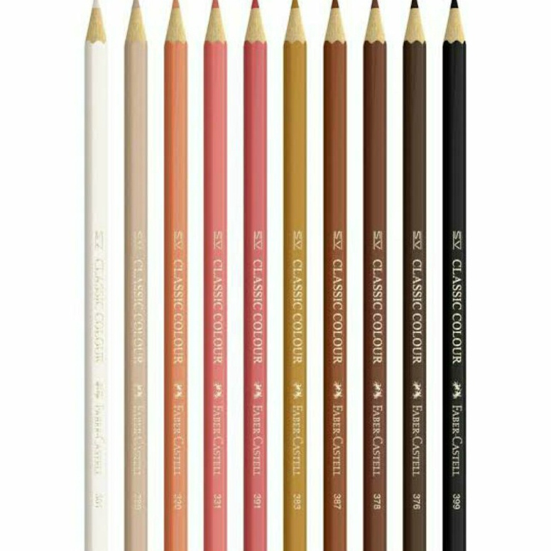 

[KODE E7IMI] PENSIL WARNA FABER CASTEL COKLAT NO 378 SATUAN