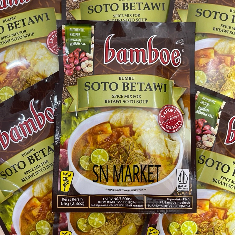 

Bamboe Bumbu Soto Betawi 65 gr