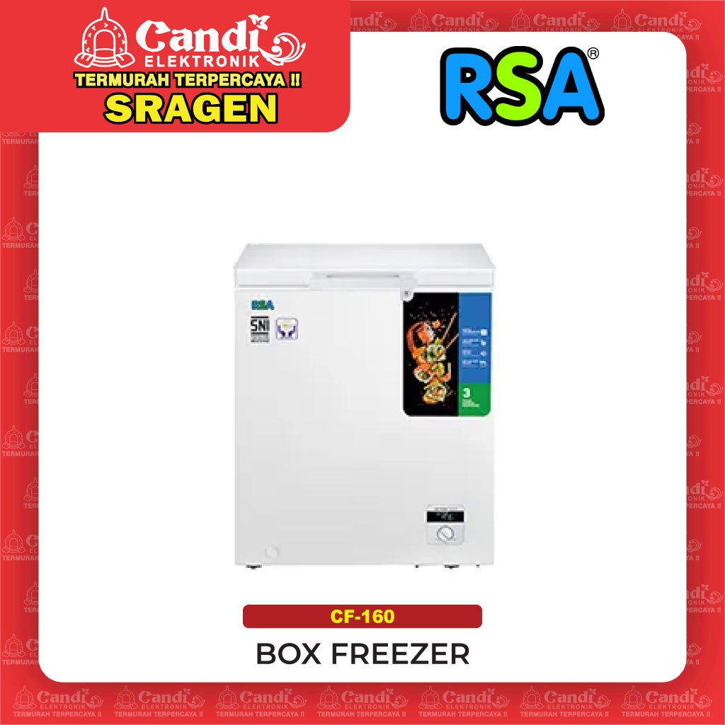 RSA Box Freezer 144 Liter - CF-160