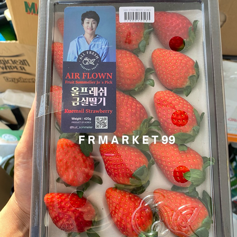 

Strawberry Korea Premium Gift Box Manis | Buah Strawberry Korea | Box