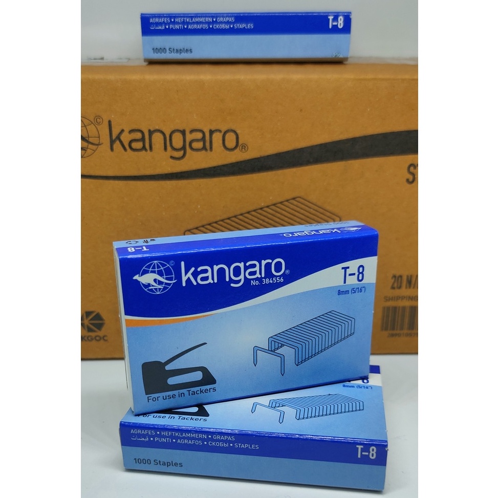 

[❋K53>] ISI STAPLES TEMBAK KANGARO / ISI STAPLER TEMBAK T8 / ISI STAPLES GUN TACKER KANGARO [174]