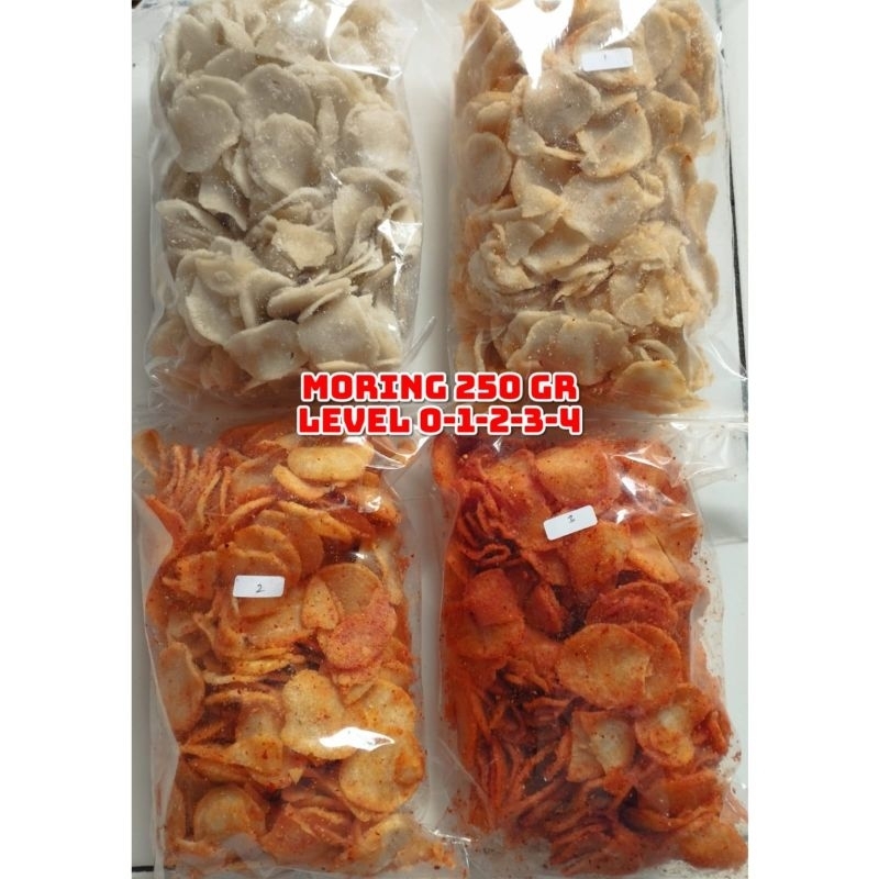 

Moring rasa original dan pedas sampai level 4 home Made