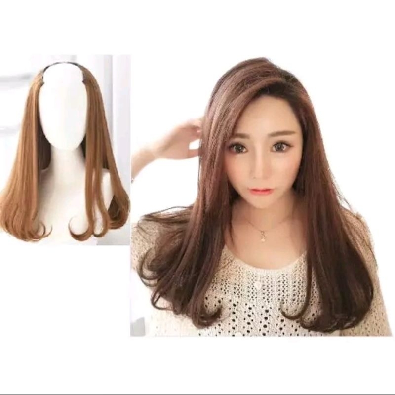HAIR EXTENSION - WIG U SHAPE SEVEN STREET DAILY LOLITA (TAOBAO)