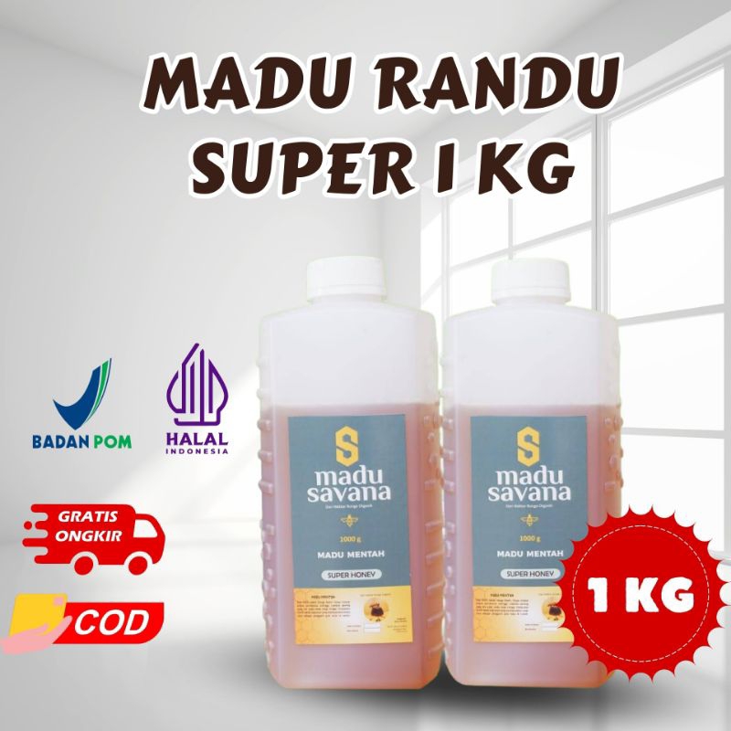 

Madu Randu Super 1 kg - Pure Raw Honey