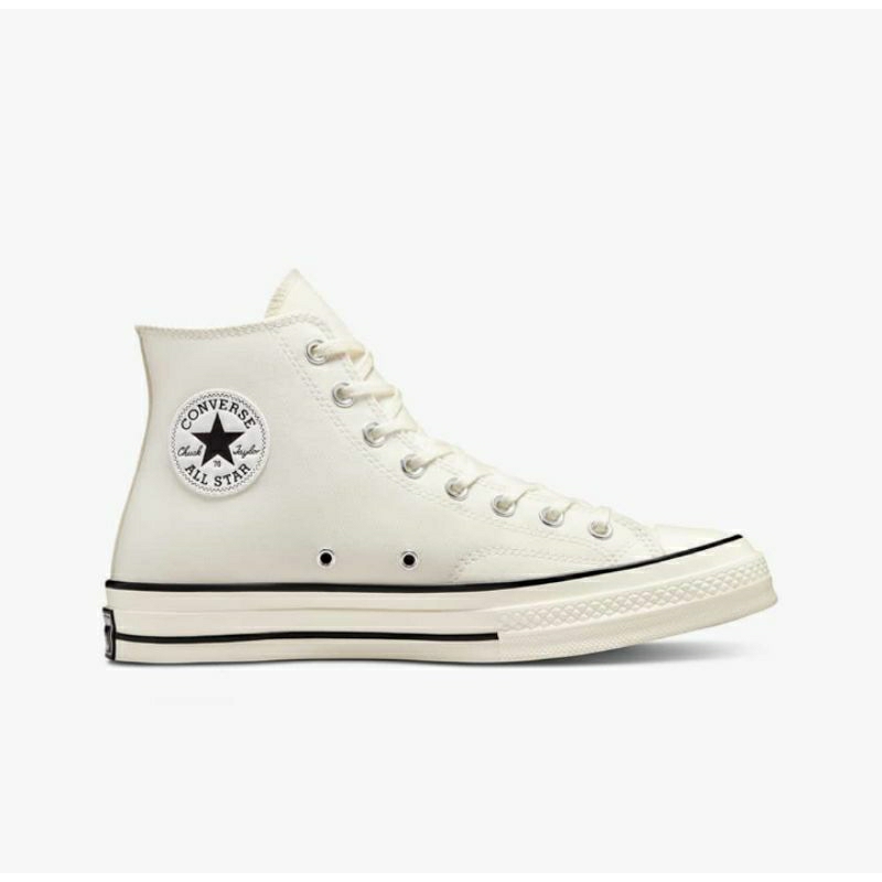 SEPATU CONVERSE CHUCK 70S NAUTICAL TRI GHOSTED VINTAGE MEN'S UNISEX SNEAKERS - WHITE RESMI PT MAP