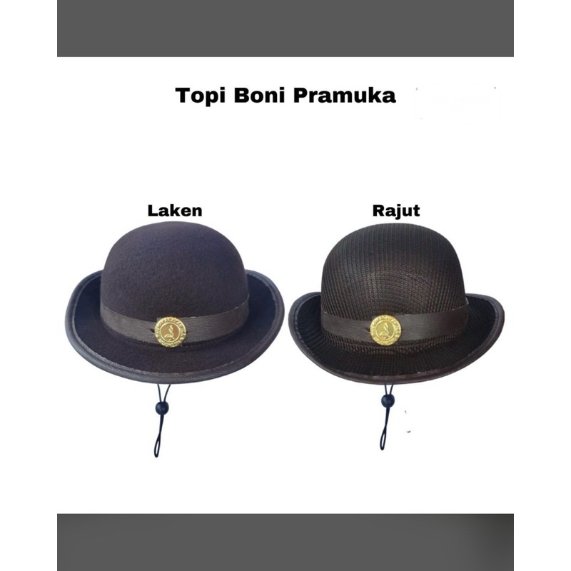 Topi Boni Pramuka Penggalang Perempuan