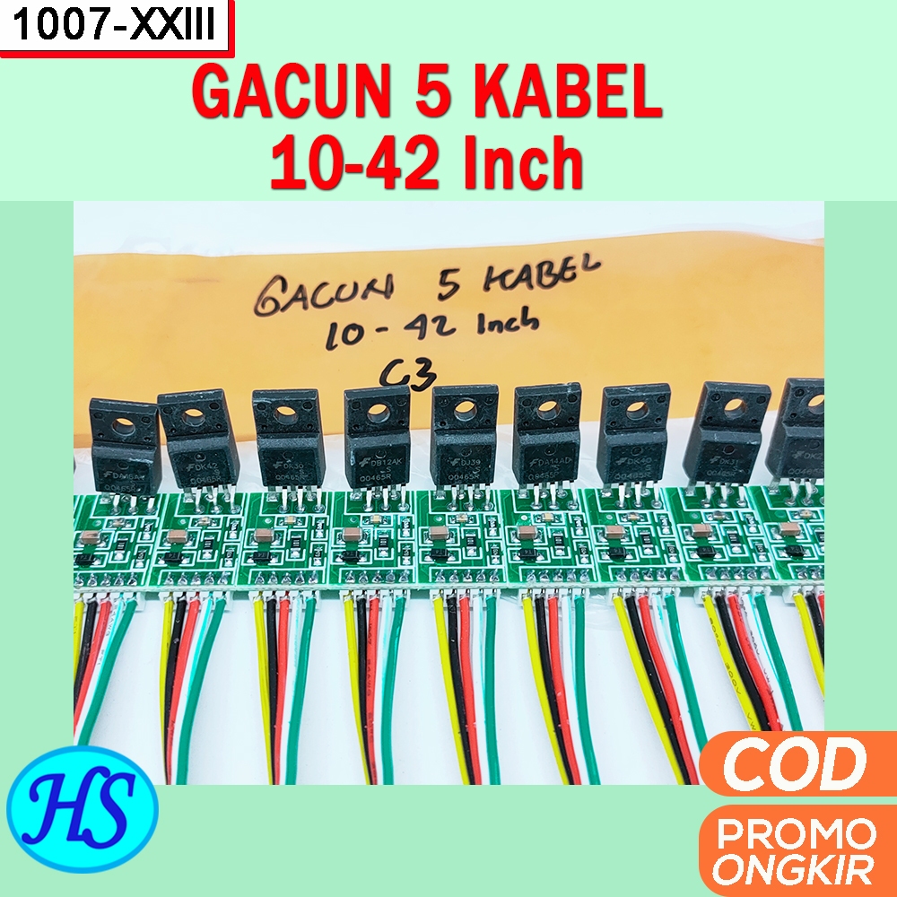 Gacun 5 Kabel TV LCD LED