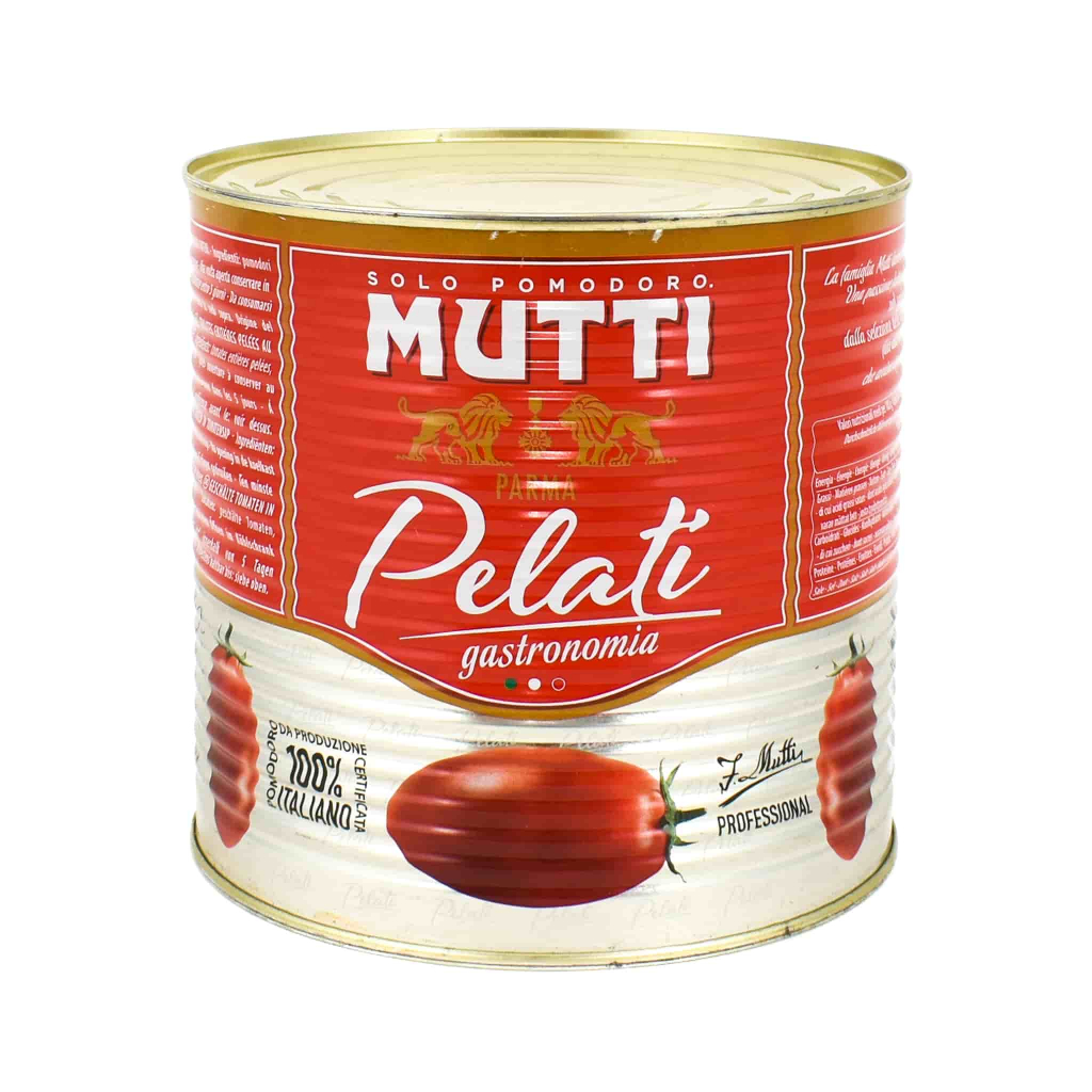 

Mutti Pelati Tomato Peeled 2,5kg Free Bubble Wrap dan Dus Tebal