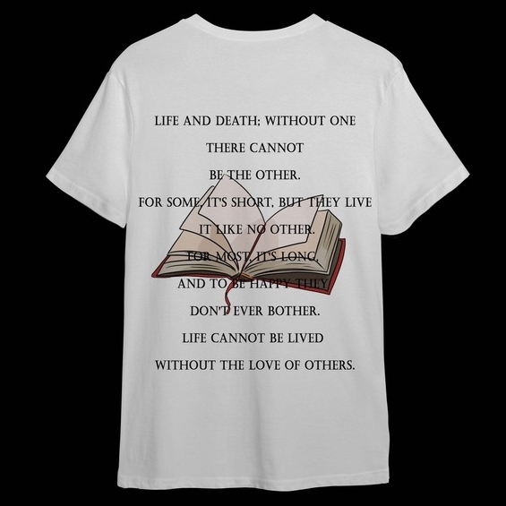Book Imagine T-shirt by Densse.co
