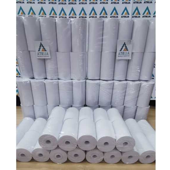 

Kertas Thermal 57x30 58x30 Termal EDC Thermal Printer Mini Bluetooth