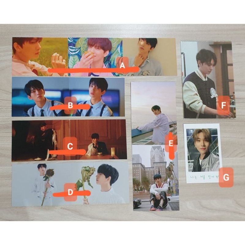 SEVENTEEN JOSHUA KIT YMMD HENGGARAE IN THE SOOP CARATLAND POSTCARD