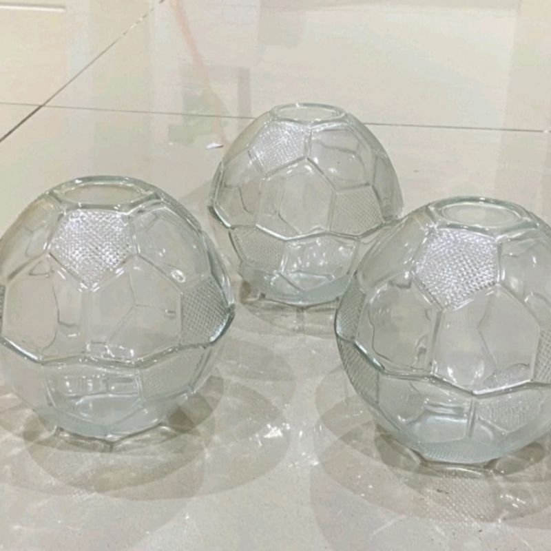 6pcs Mangkok Kaca Bola / Mangkok Sambel / Mangkok Bumbu / Mangkuk Kecap / Mangkuk Kecil