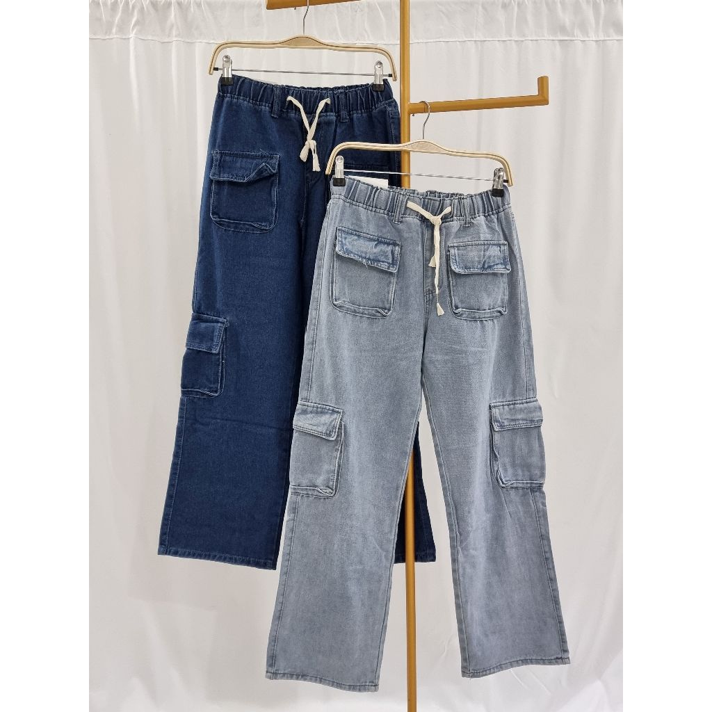 Cargo Pants Denim 806