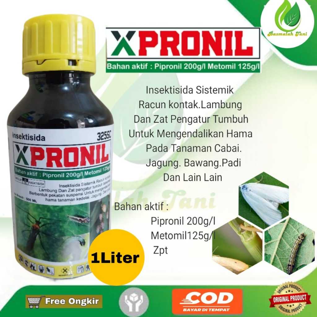 PROMO GROSIR INSEKTISIDA XPRONIL 1LITER PEMBASMI HAMA OBAT HAMA INSEKTISIDA AMPUH TANAMAN TANI/PUPUK