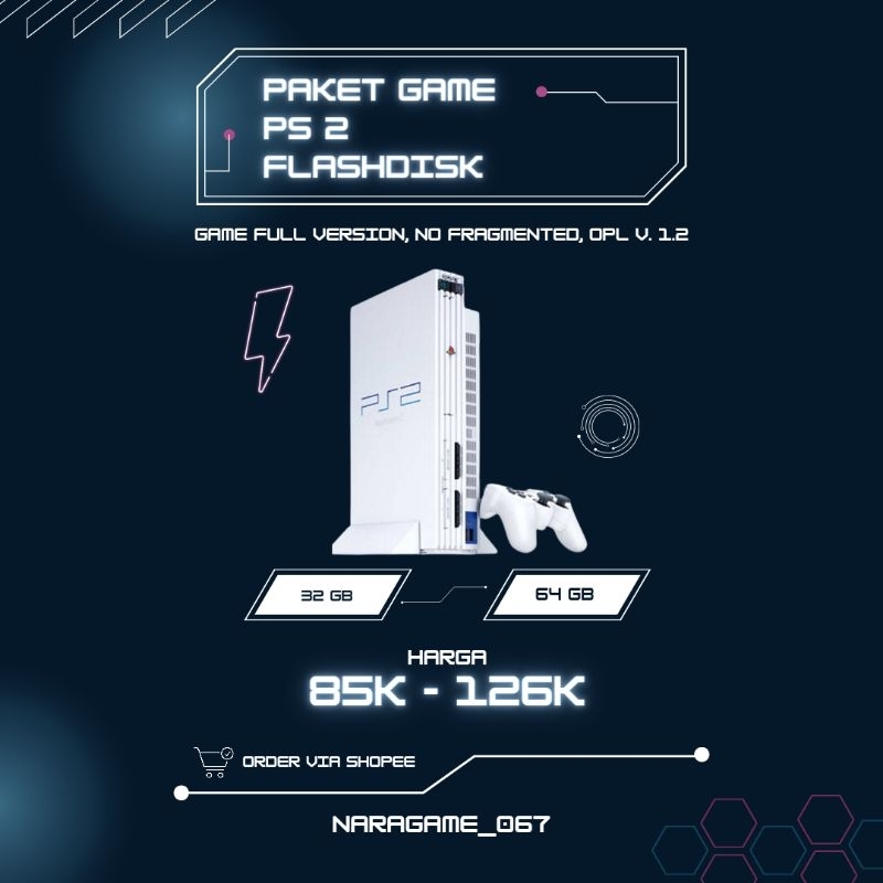 Paket Flashdisk PS2