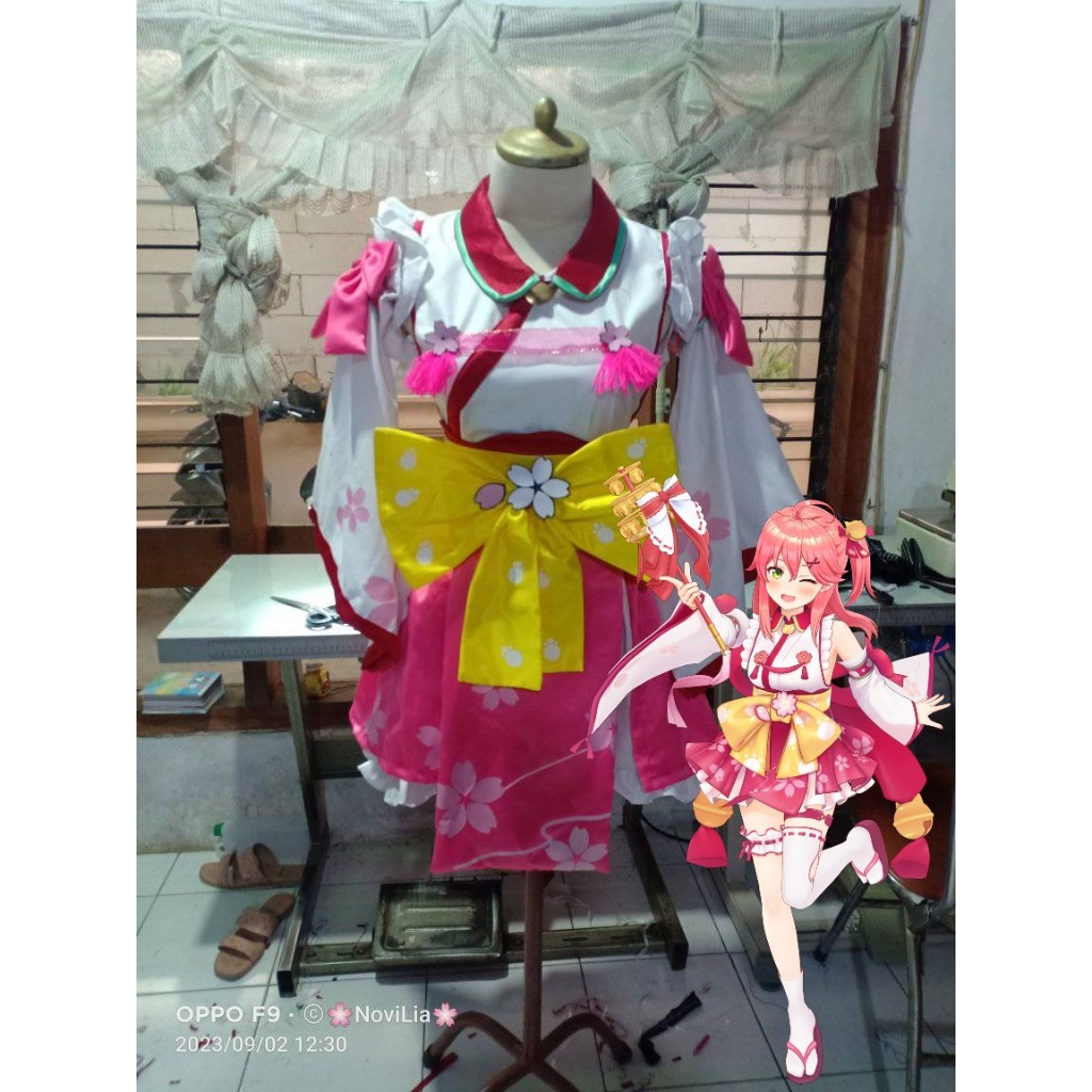Costume Cosplay SakuraMiko hololive