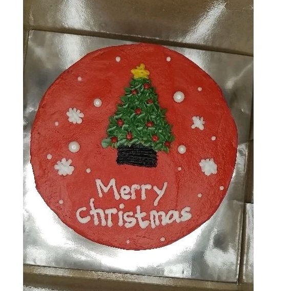 

cake natal/ hampers cake merry christmas/cake natal nuansa merah