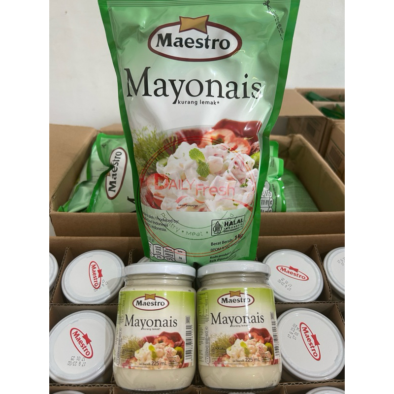 

MAESTRO MAYONAISE | MAYONAIS 225ML | 1KG