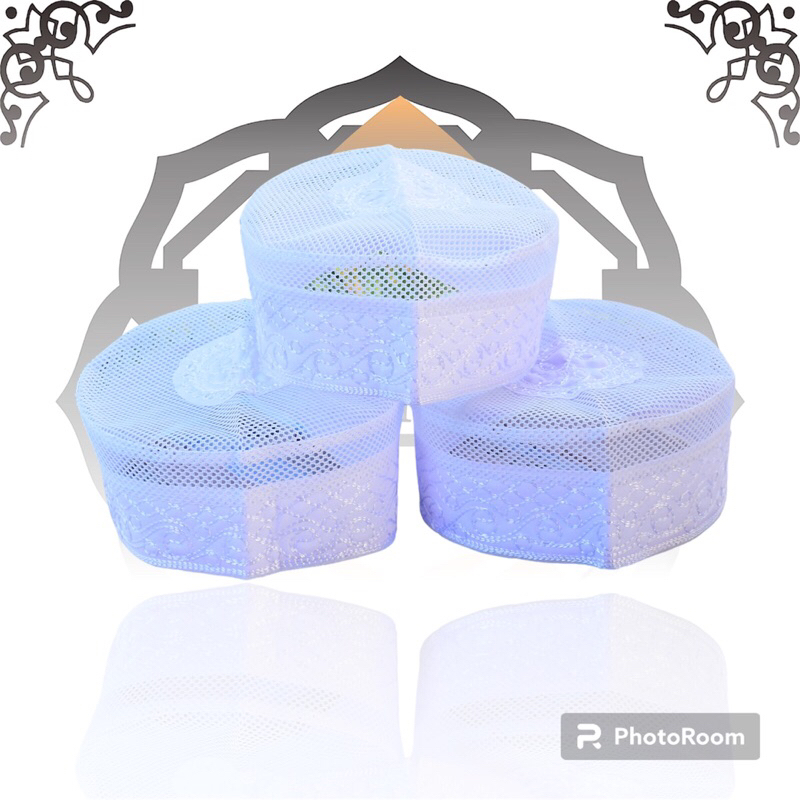 PECI MADINAH IKAF TINGGI 7cm / peci sholat /peci madinah