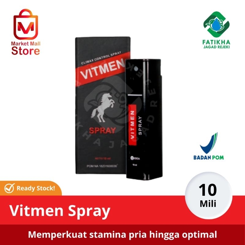 Vitmen Spray Original Penambah Durasi Obat Kuat Semprot BPOM