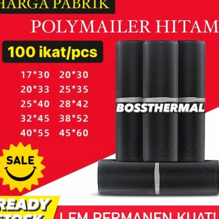 

Best Seller plastik packing online polymailer 17x30 20x30 25x35 30x40 ↽