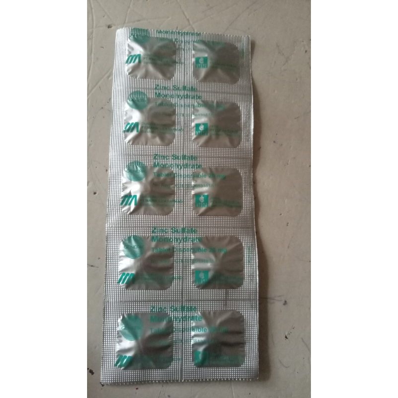 Zinc Sulfate Monohidrat 20mg