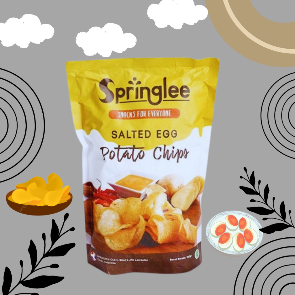 

Springlee Salted Egg Potato Chips