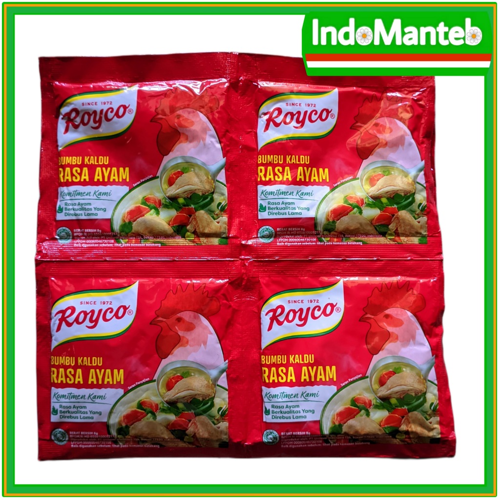 

Royco Ayam 1 Renceng isi 24 Sachet Bumbu Kaldu