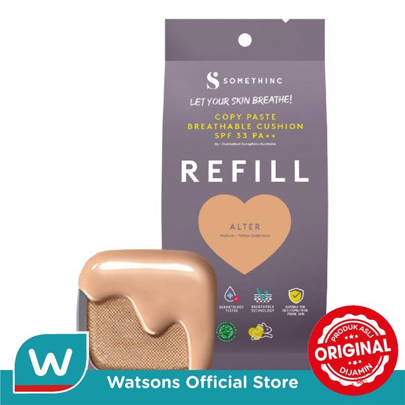 Somethinc Copy Paste Breathable Mesh Cushion SPF 33 PA++ Alter Refill