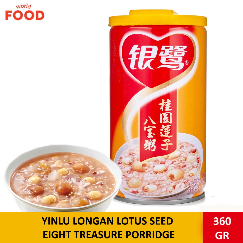 

YINLU LONGAN LOTUS SEED EIGHT TREASURE PORRIDGE 360GR