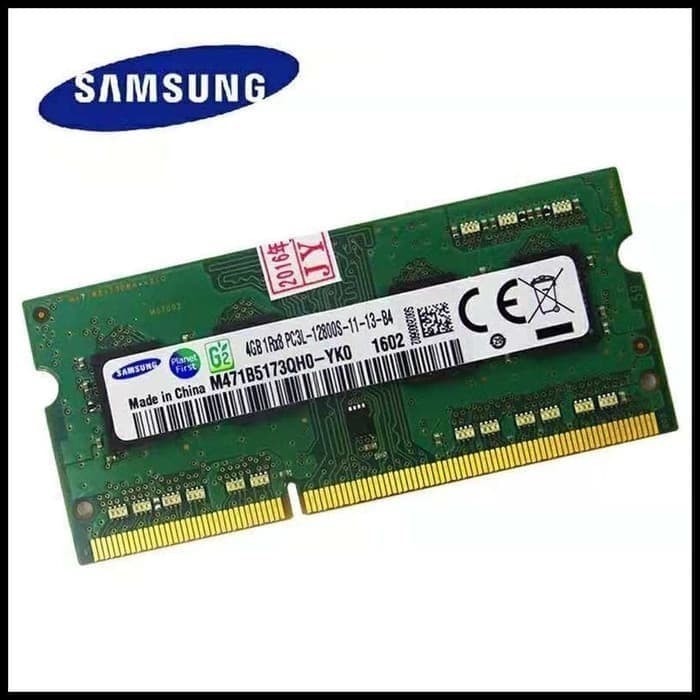 RAM LAPTOP SAMSUNG DDR3 4GB 12800/1600MHz ORI RAM SODIMM 1.5v 4G