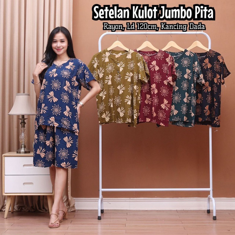 Stelan Batik | Stelan Kulot | Stelan Baju Rumah | Baju Tidur | Stelan Rayon | Stelan Baju Tidur Bran
