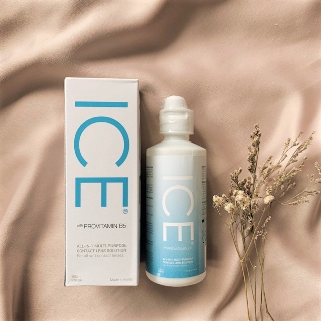 Ice Solution Provitamin B5 Cairan Pembersih Softlens (Besar)