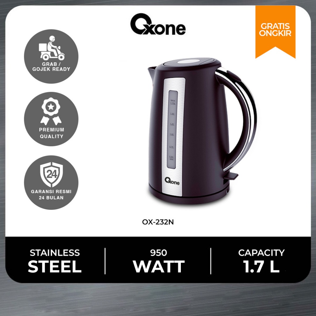 Oxone OX232N Termos Kettel Water Boiler Air 1.5L Stainless