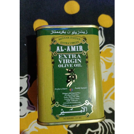 

Tren Baru--Zaitun extra virgin al amir kaleng isi 175ml