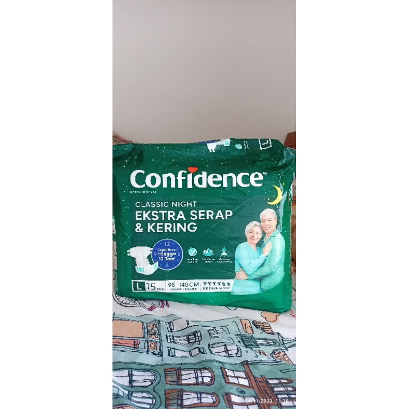 Popok Dewasa Pempers Dewasa Confidence L15