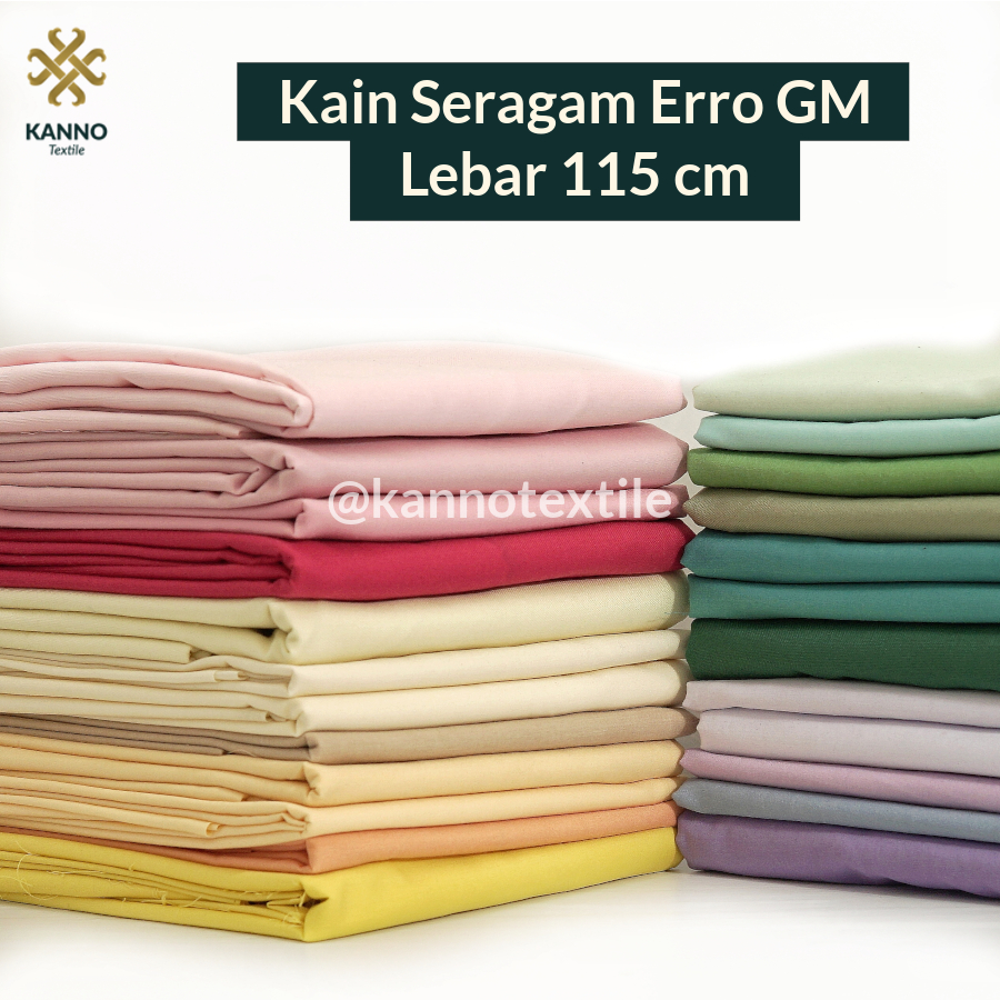 KAIN POLOS FURING KATUN ERRO HERO ARROW GOLDEN MELLA B PUTIH/MERAH/BIRU/ABU